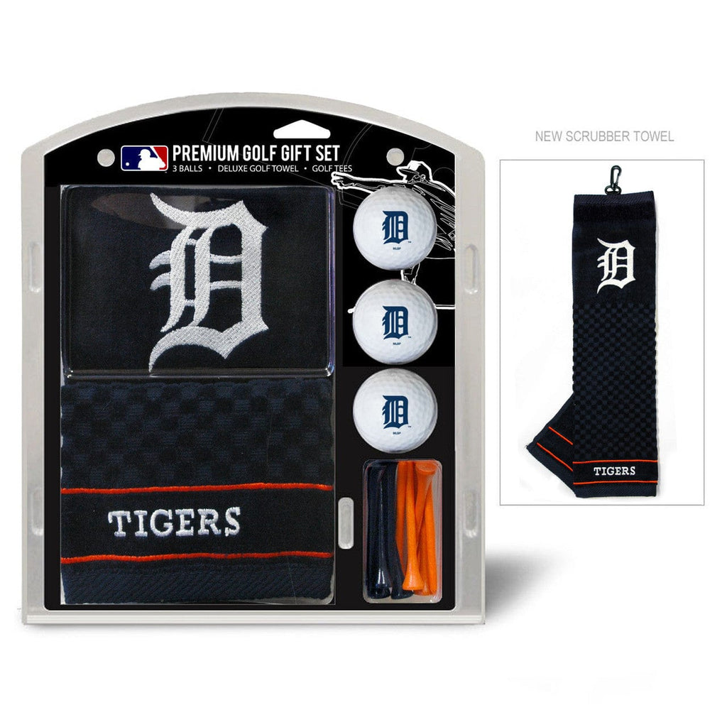 Golf Gift Set with Towel Detroit Tigers Golf Gift Set with Embroidered Towel - Special Order 637556959201