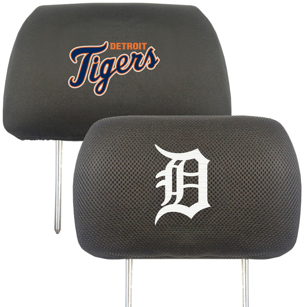 Auto Headrest Covers Detroit Tigers Headrest Covers FanMats 842989025373