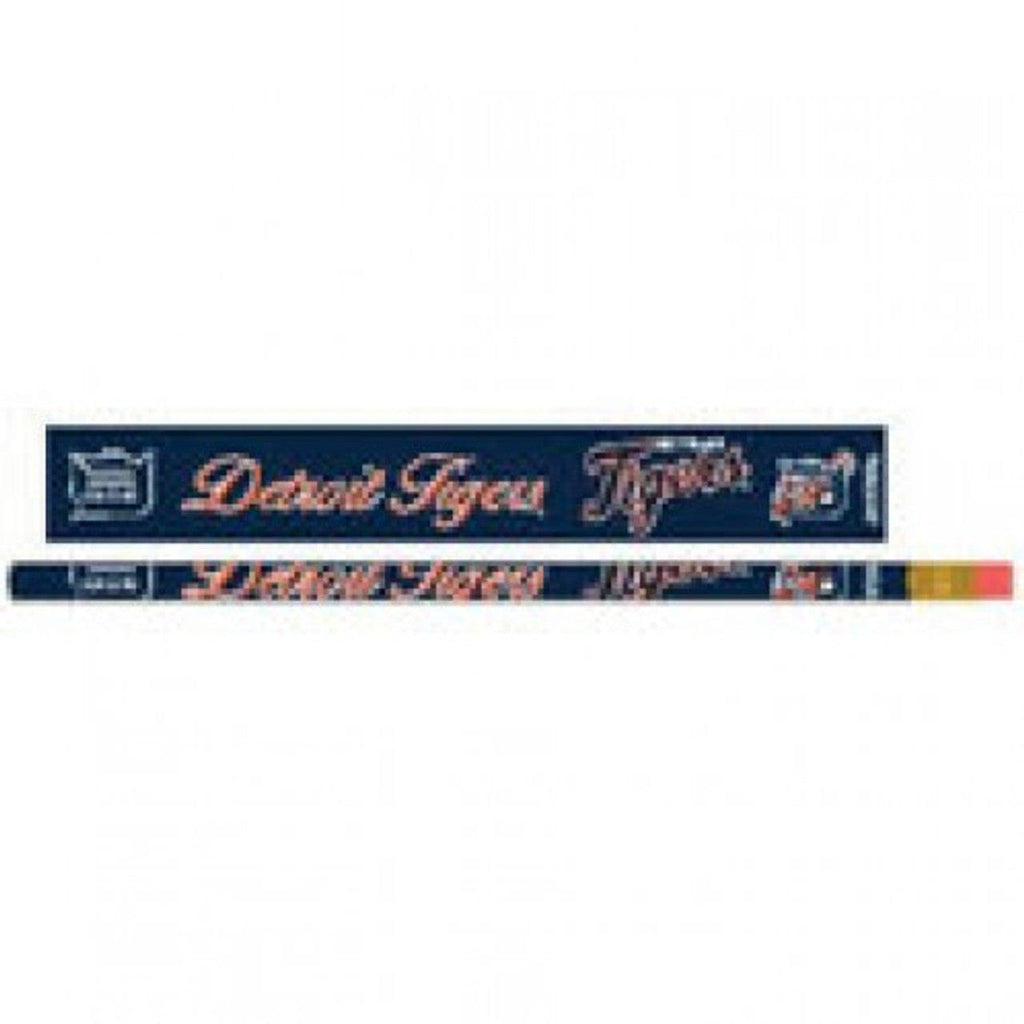 Pencil 6 Pack Detroit Tigers Pencil 6 Pack 032085155955