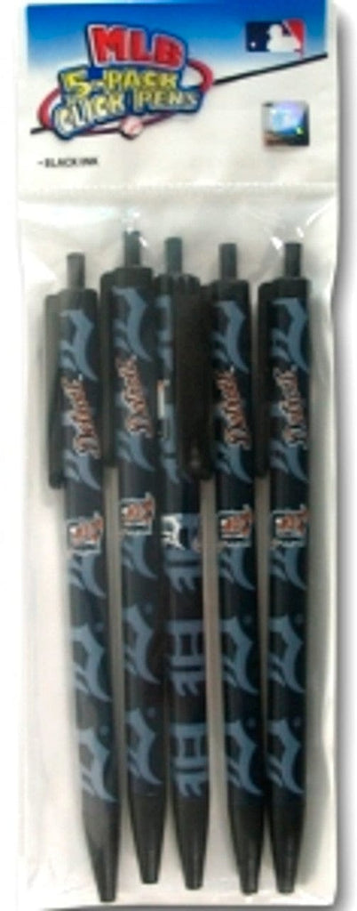 Pens Click Style 5 Pack Detroit Tigers Pens Click Style 5 Pack Alternate 657175238785