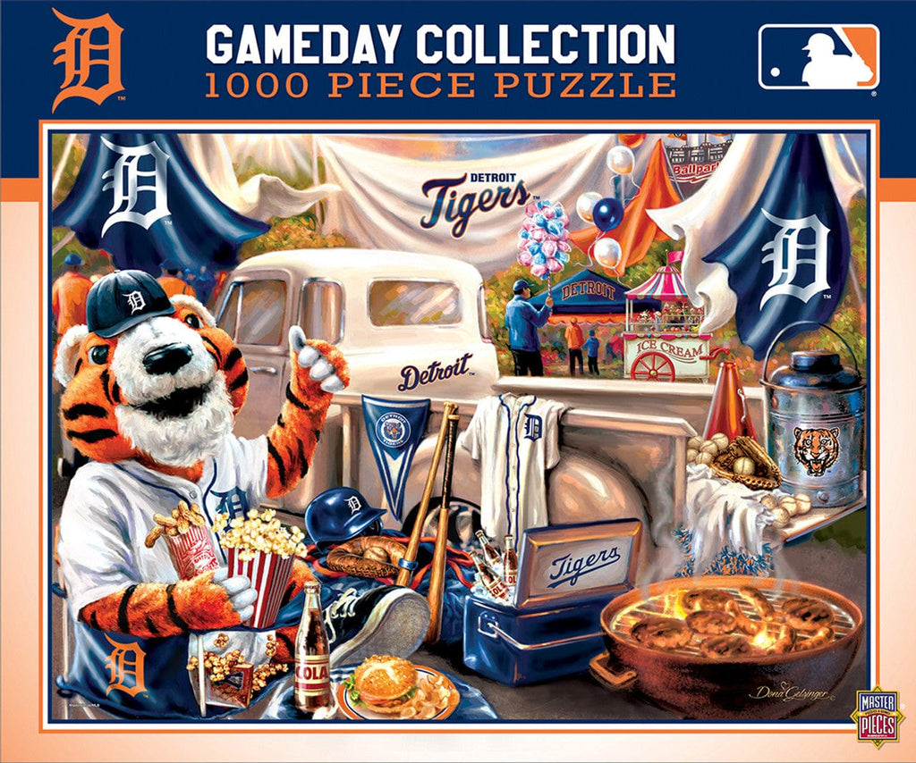 Puzzle 1000 Piece Detroit Tigers Puzzle 1000 Piece Gameday Design 705988013072