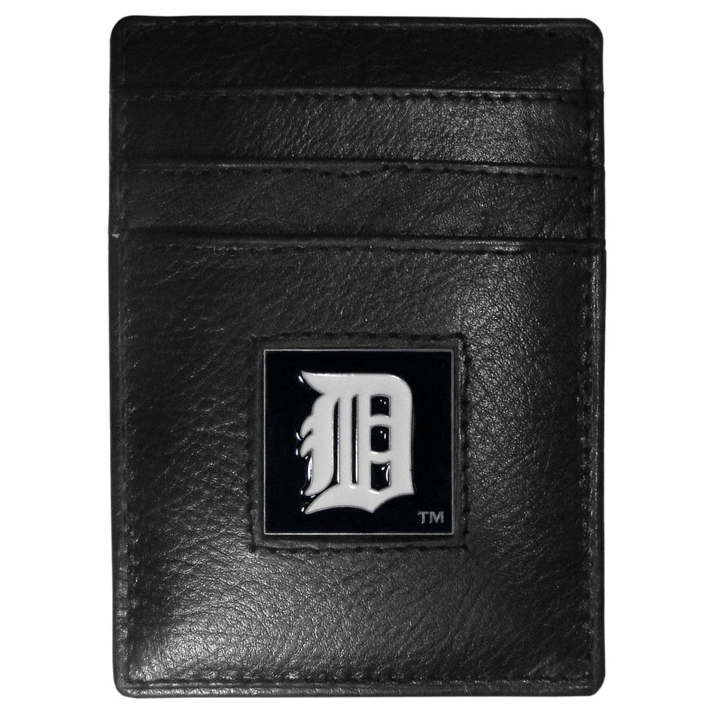 Detroit Tigers Detroit Tigers Wallet Leather Money Clip Card Holder CO 754603152894