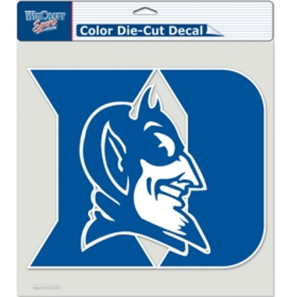 Decal 8x8 Perfect Cut Color Duke Blue Devils Decal 8x8 Die Cut Color 032085802316