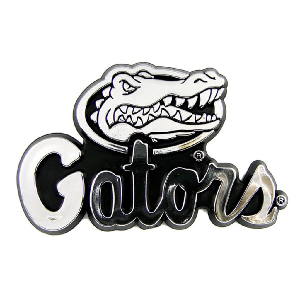 Auto Emblem Chrome Florida Gators Auto Emblem - Silver 681620018226