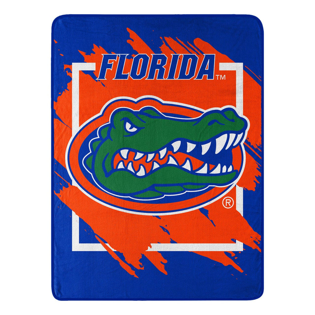 Blankets Florida Gators Blanket 46x60 Micro Raschel Dimensional Design Rolled 190604330099