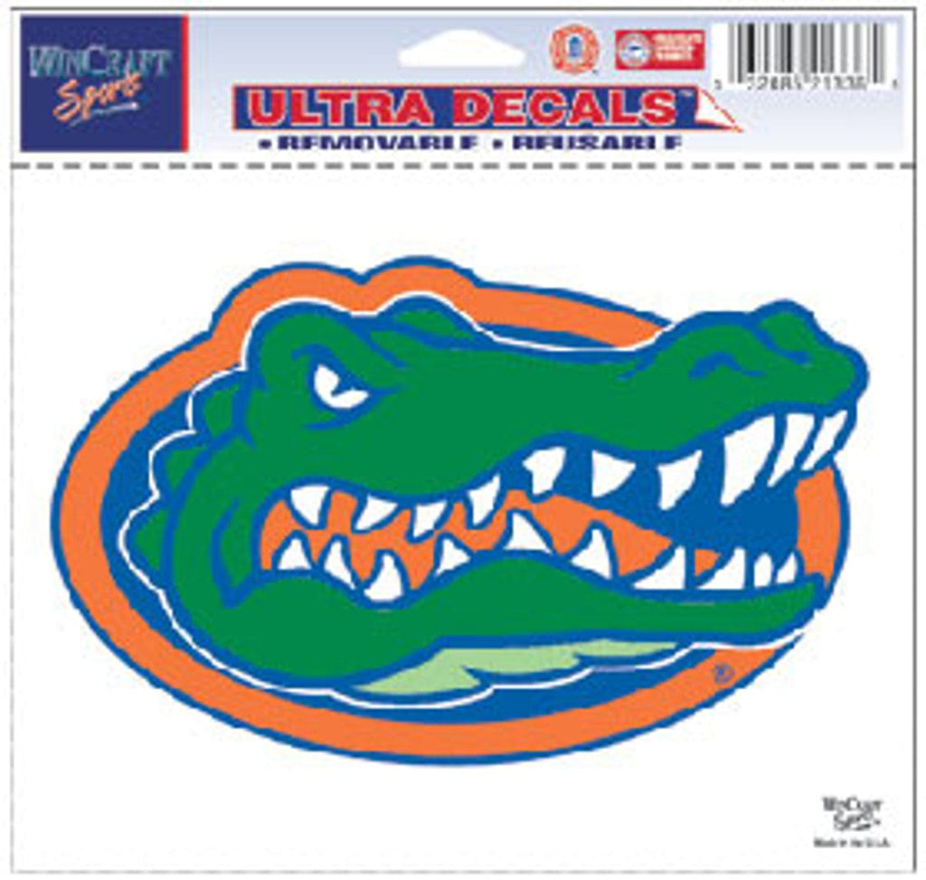 Decal 5x6 Multi Use Color Florida Gators Decal 5x6 Ultra Color 032085213365