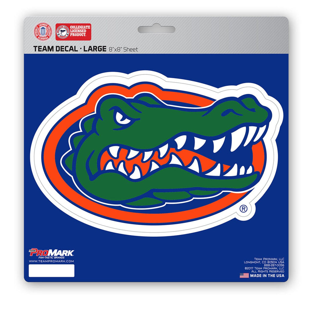 Decal 8x8 Die Cut Florida Gators Decal 8x8 Die Cut 681620296181