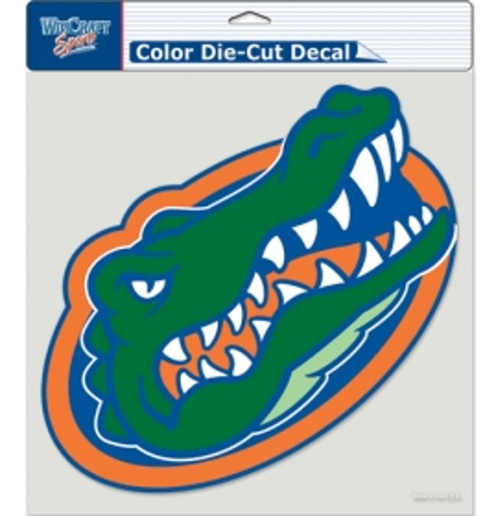 Decal 8x8 Perfect Cut Color Florida Gators Decal 8x8 Die Cut Color 032085802941