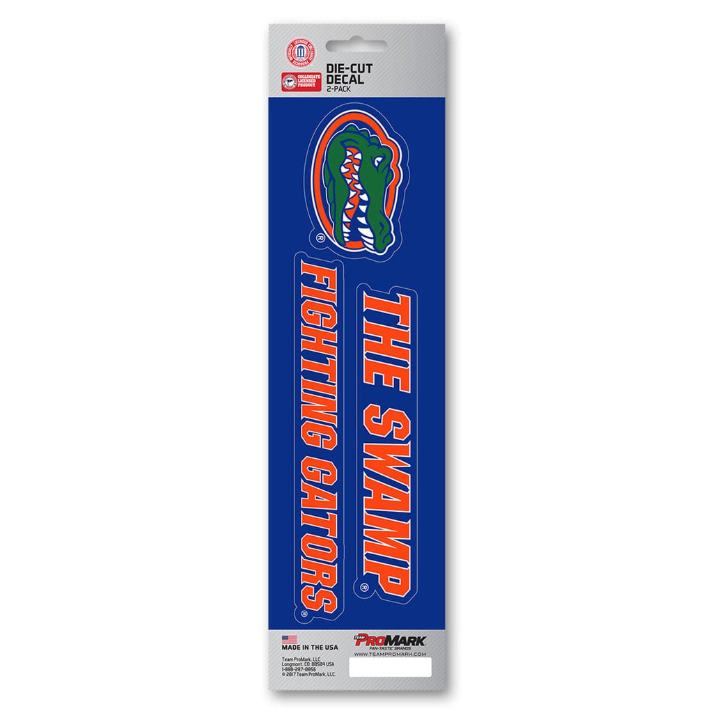 Decal Die Cut Slogan 2 Pack Florida Gators Decal Die Cut Slogan Pack 681620289183