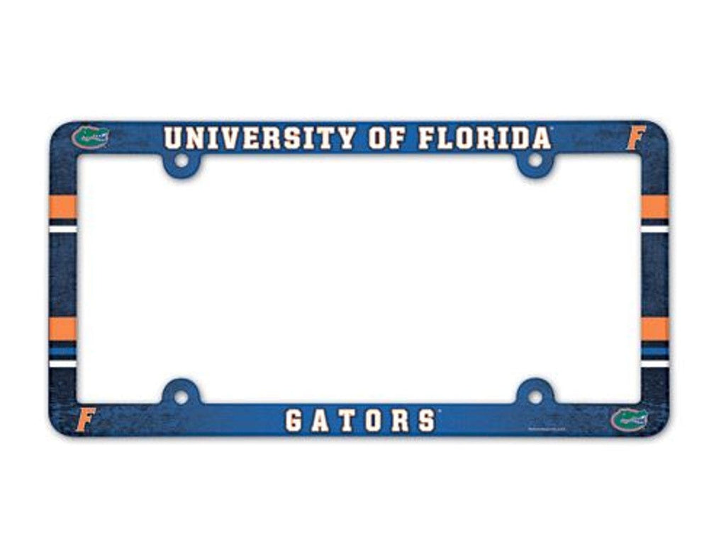 License Frame Plastic Florida Gators License Plate Frame - Full Color 032085890795