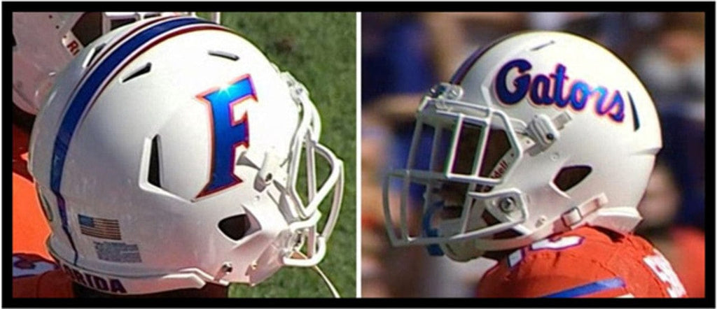 Helmets Mini Speed Florida Gators Speed Mini Helmet - White 2015 - Special Order 095855900464