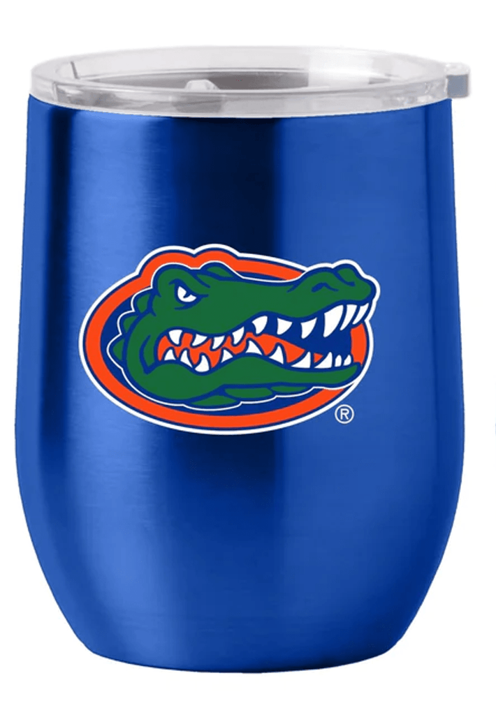 Drinkware Florida Gators Travel Tumbler 16oz Stainless Steel Curved 806293666547