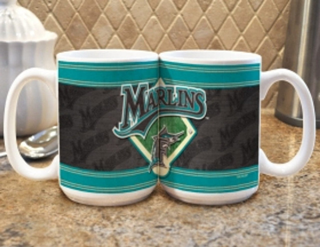 Drink Mug 18 Gametime Florida Marlins Coffee Mug - Felt Style 687746681801