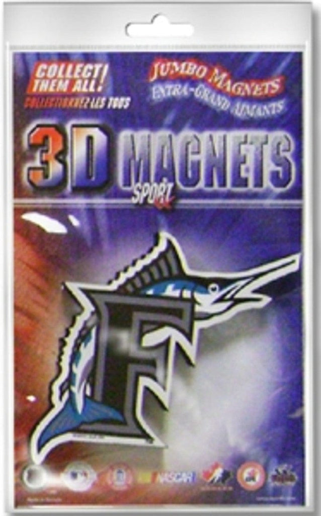 Miami Marlins Florida Marlins Magnet Jumbo 3D CO 626551103122