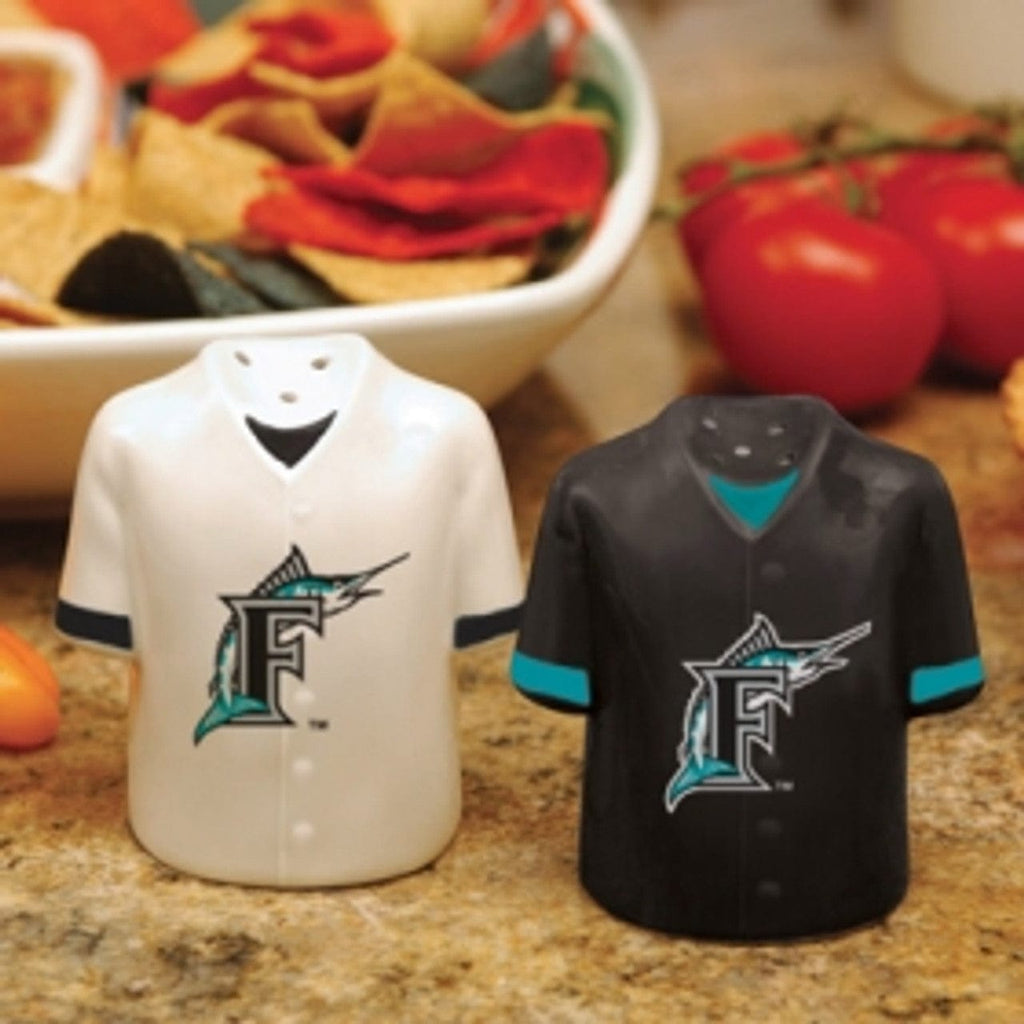 Miami Marlins Florida Marlins Salt and Peper Shakers Gameday Jersey CO 687746486703