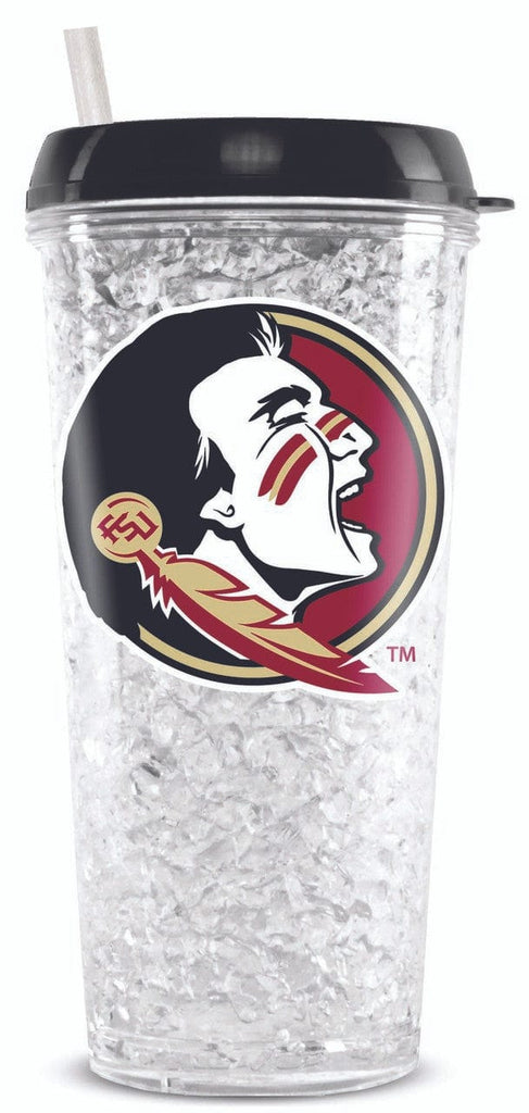 Drink Tumbler Plastic Crystal 16 Florida State Seminoles Crystal Freezer Tumbler - Special Order 094131064482