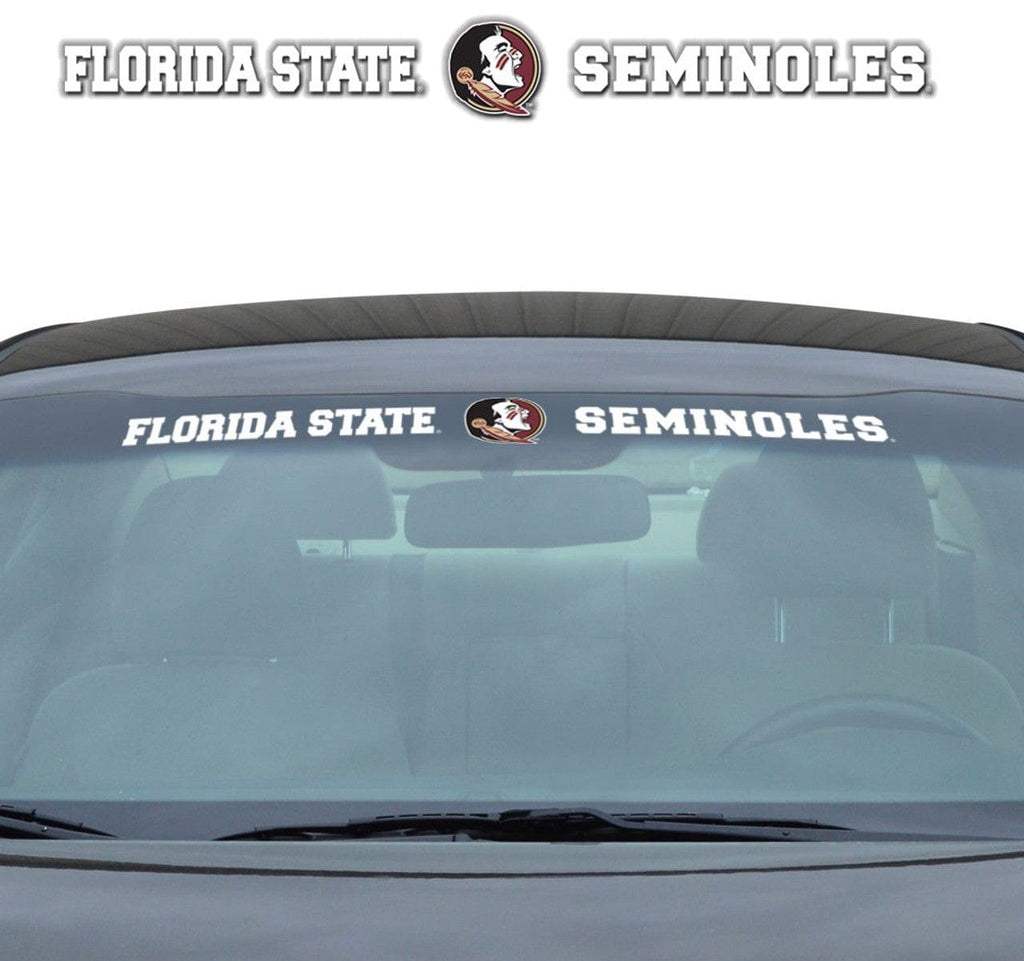Decal 35x4 Windshield Style Florida State Seminoles Decal 35x4 Windshield 681620807196