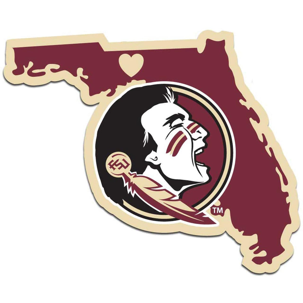 Decal Home State Pride Style Florida State Seminoles Decal Home State Pride Style 754603668500