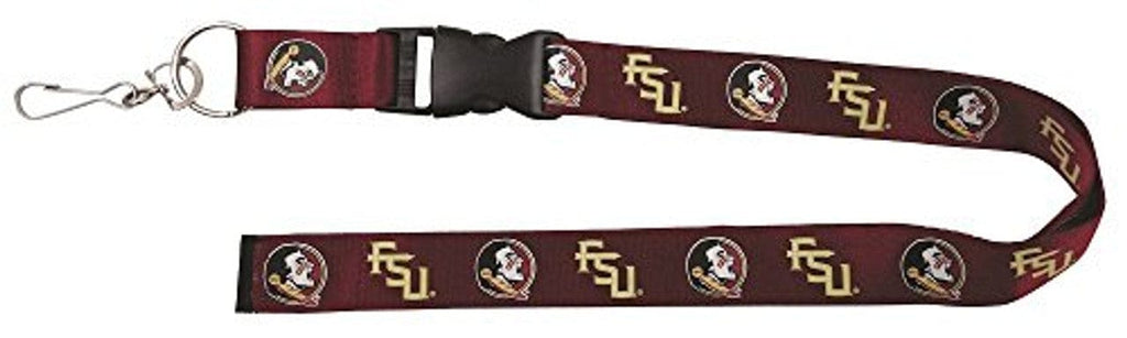 Lanyard Breakaway W Ring Florida State Seminoles Lanyard - Breakaway with Key Ring 657175209785