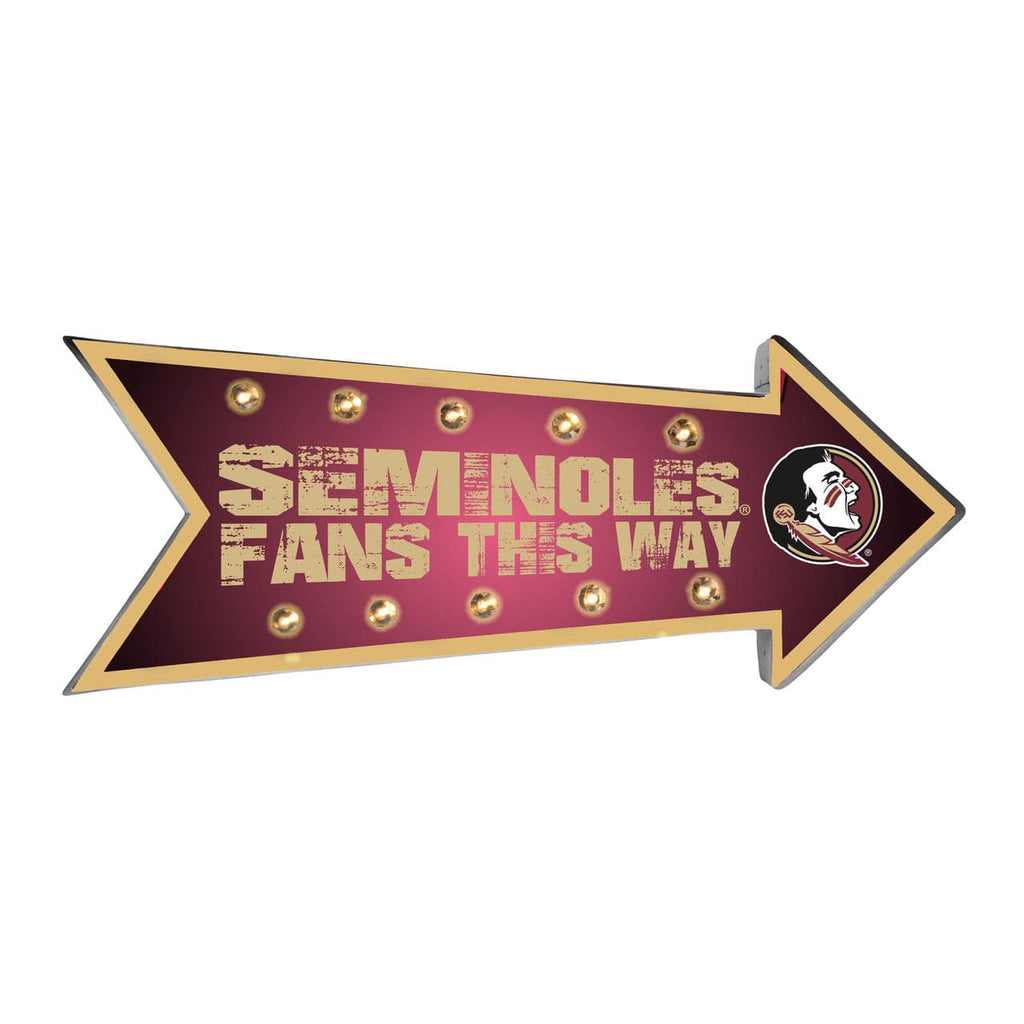 Sign Running Light Marquee Florida State Seminoles Sign Running Light Marquee 192797845268