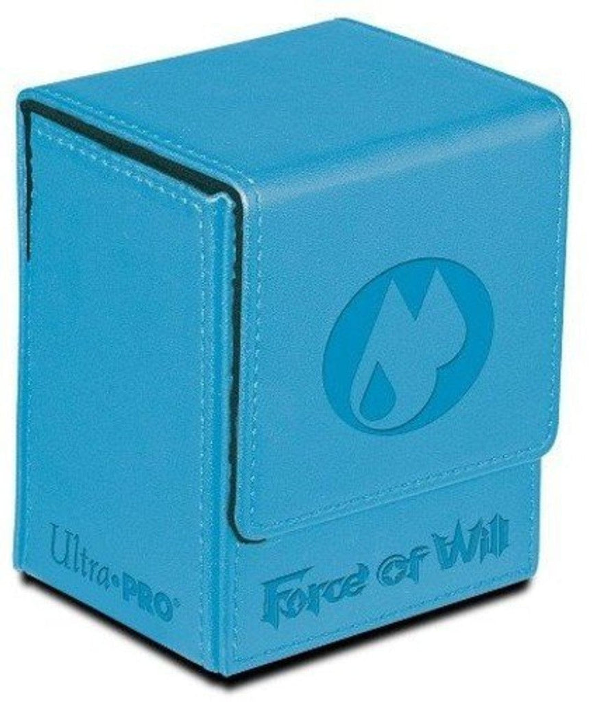 Storage Boxes Force of Will Flip Box - Water (Blue) - - Special Order 074427847012