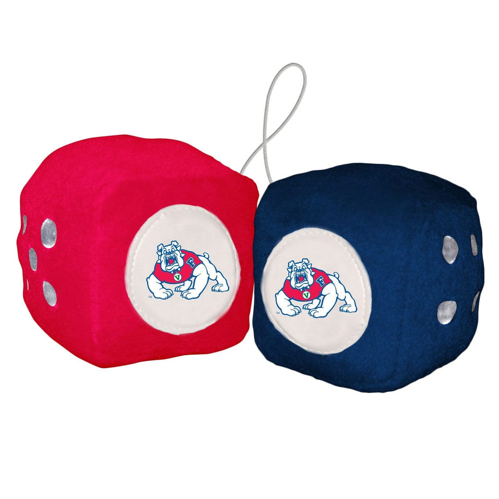 Pending Image Upload Fresno State Bulldogs Fuzzy Dice CO 023245580137