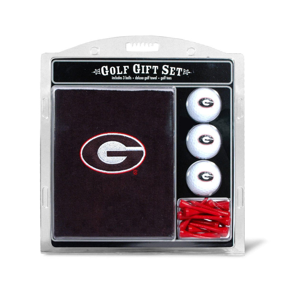 Golf Gift Set with Towel Georgia Bulldogs Golf Gift Set with Embroidered Towel - Special Order 637556211200