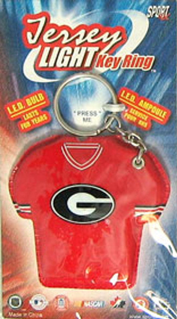 Georgia Bulldogs Georgia Bulldogs Keychain Jersey Keylight CO 626551726079