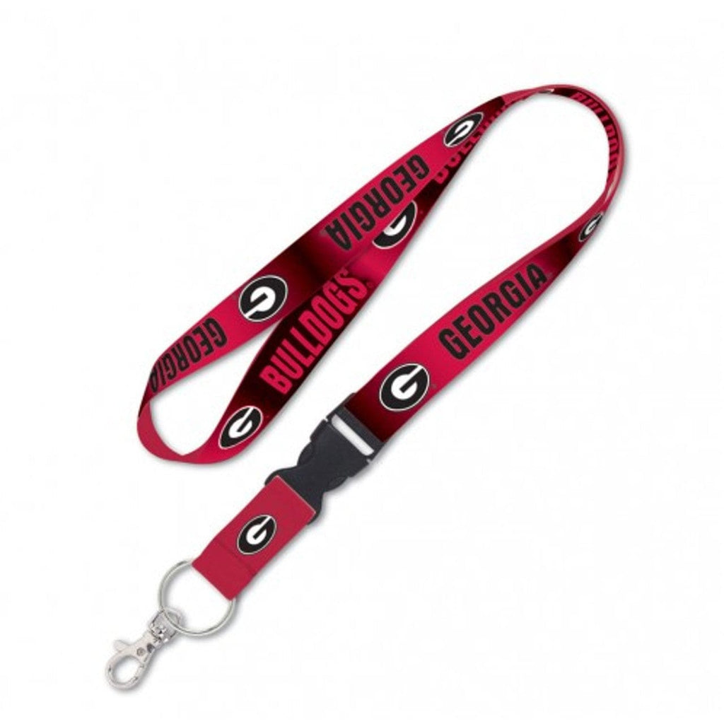 Lanyard Buckle Georgia Bulldogs Lanyard with Detachable Buckle 032085287113