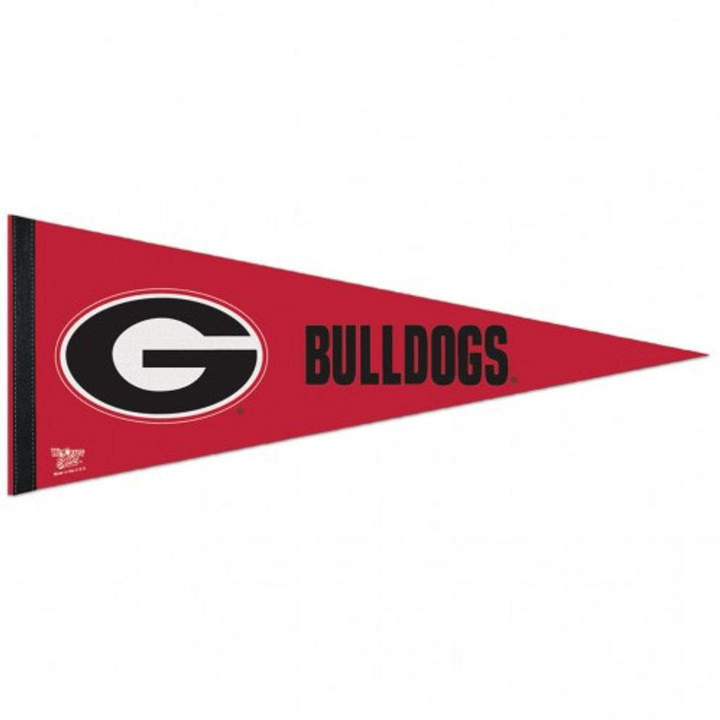 Pennant 12x30 Premium Georgia Bulldogs Pennant 12x30 Premium Style 032085586520