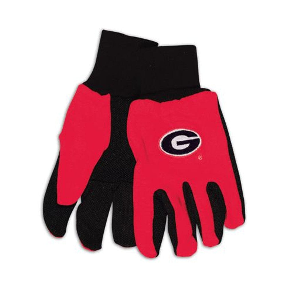 Gloves Georgia Bulldogs Two Tone Gloves - Adult - New Logo 099606939661