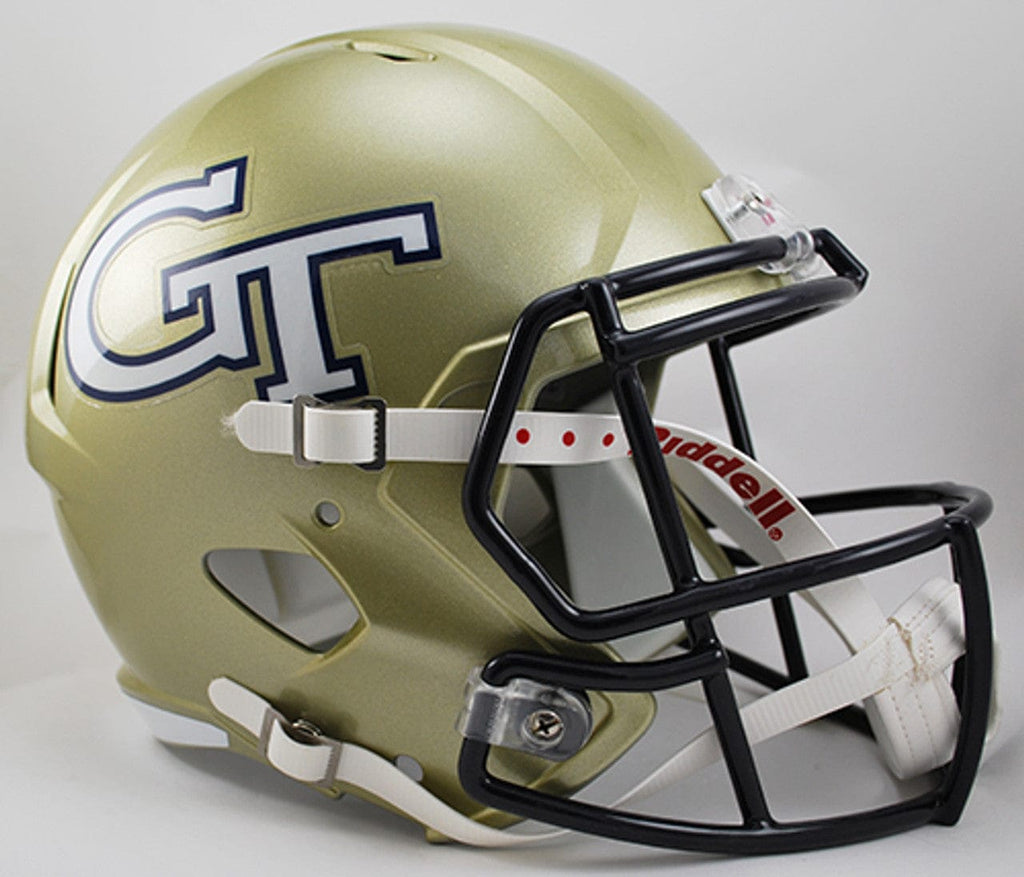 Helmets Full Size Replica Georgia Tech Yellow Jackets Helmet Riddell Replica Full Size Speed Style - Special Order 095855898988