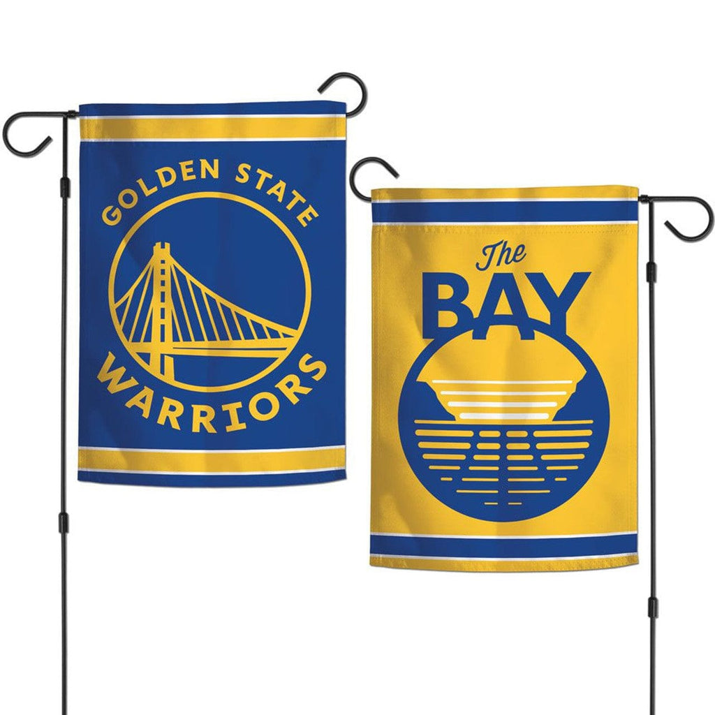 Flags 12x18 Golden State Warriors Flag 12x18 Garden Style 2 Sided 032085199447
