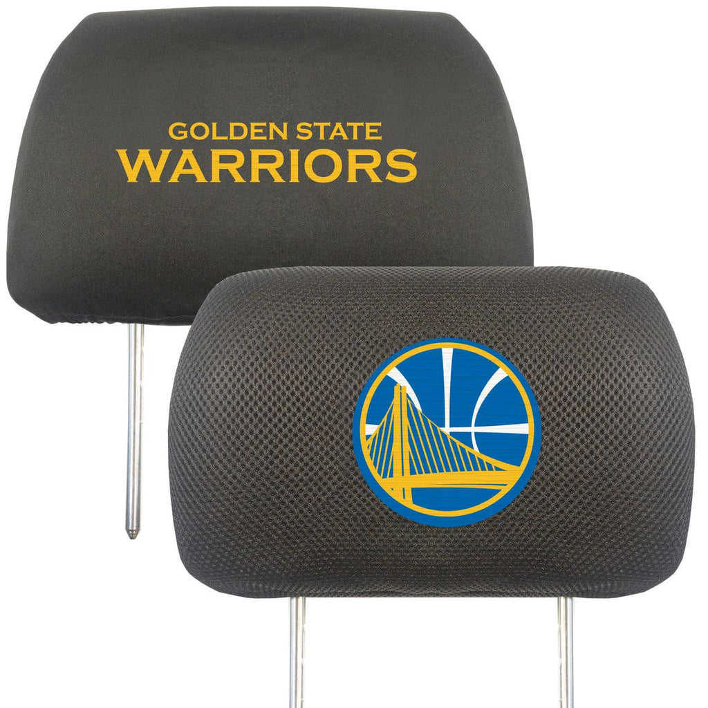 Auto Headrest Covers Golden State Warriors Headrest Covers FanMats 847029003236