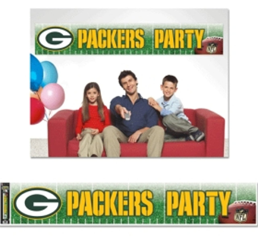 Green Bay Packers Green Bay Packers Banner 12x65 Party Style CO 032085488367