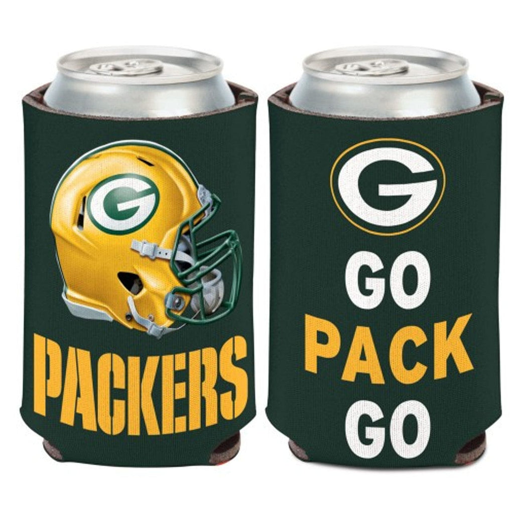 Can Cooler Green Bay Packers Can Cooler Slogan Design 032085227218