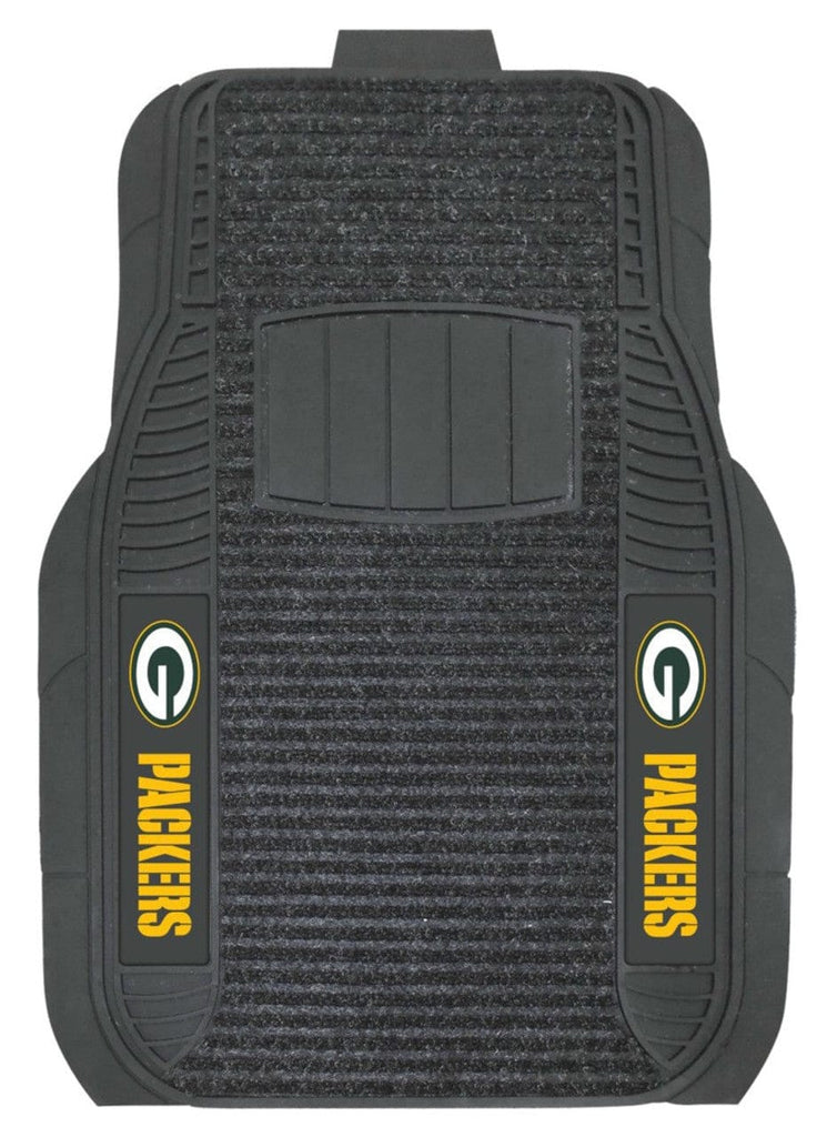 Car Mats Deluxe Set Green Bay Packers Car Mats Deluxe Set 842989034986