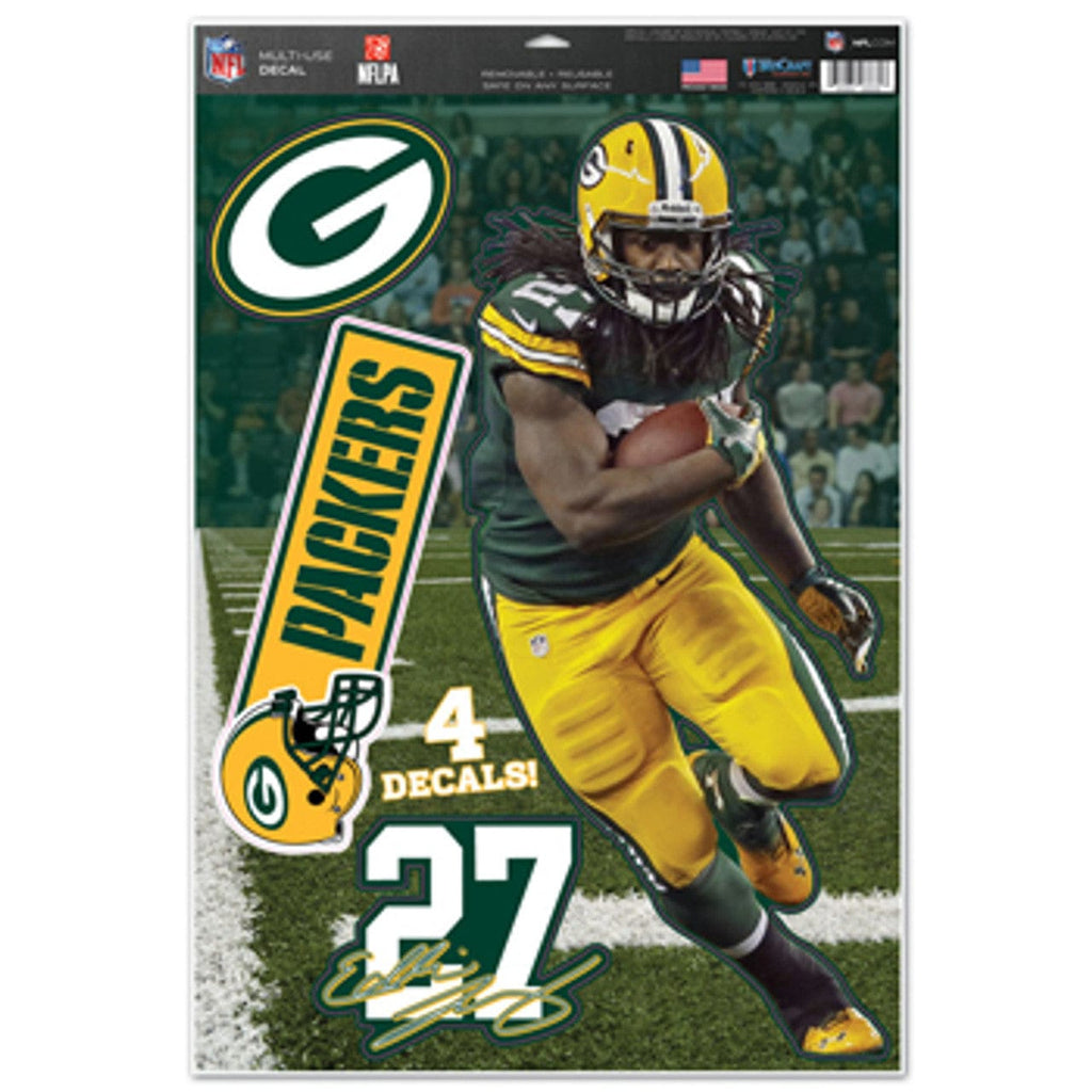 Green Bay Packers Green Bay Packers Decal 11x17 Multi Use Eddie Lacy Design CO 032085298461