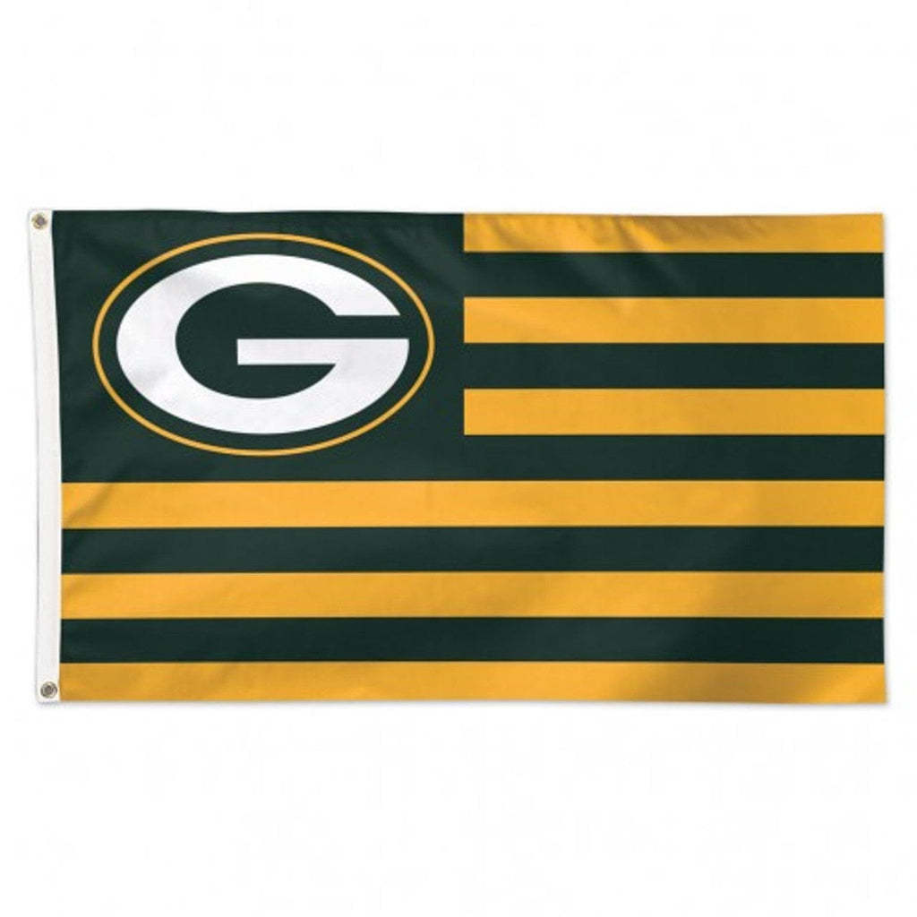 Flag 3x5 Green Bay Packers Flag 3x5 Deluxe Americana Design 032085523303