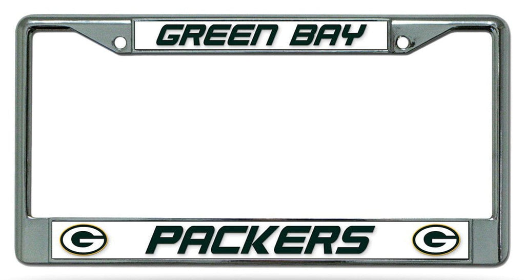 License Frame Chrome Green Bay Packers License Plate Frame Chrome 094746099619