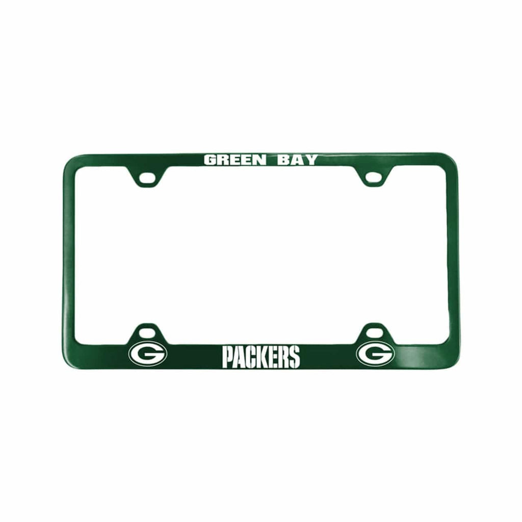 License Plate Frame Laser Cut Green Bay Packers License Plate Frame Laser Cut Green 023245919166