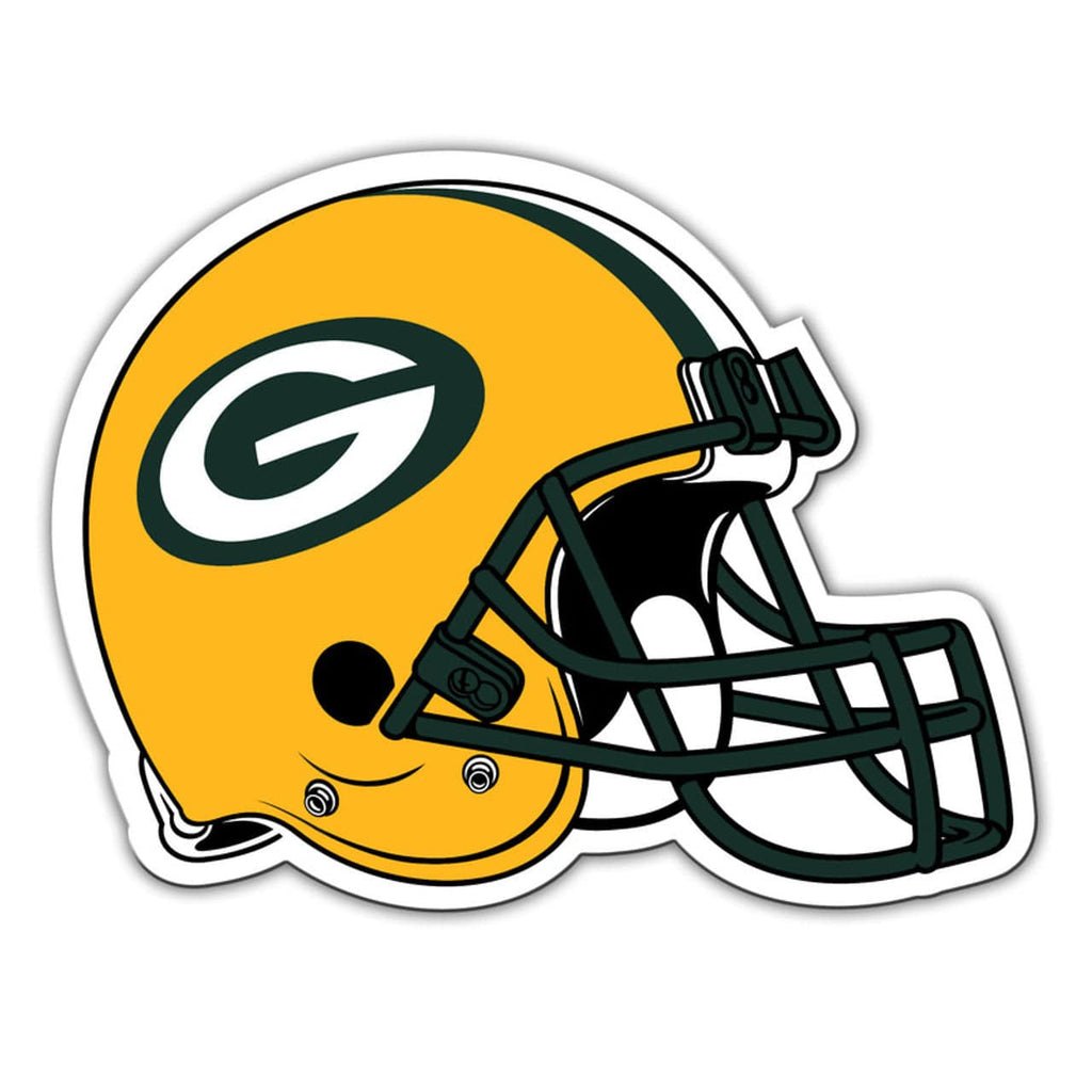 Magnet Car Style 8 Green Bay Packers Magnet Car Style 8 Inch Helmet Design CO 023245988162