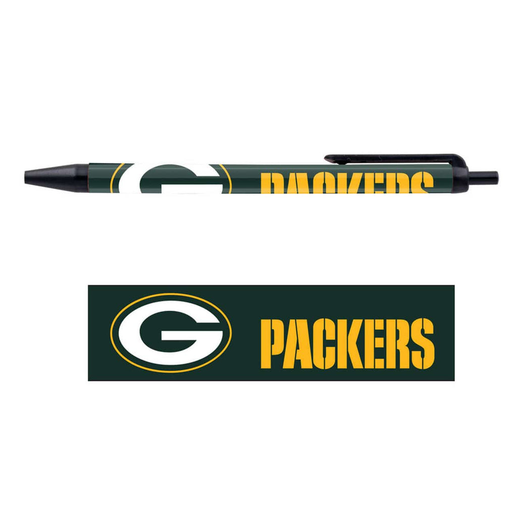 Pens Click Style 5 Pack Green Bay Packers Pens 5 Pack 032085584052