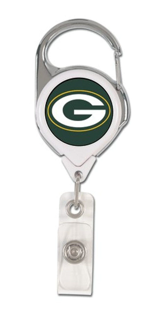 Badge Holders Green Bay Packers Retractable Premium Badge Holder 032085473981