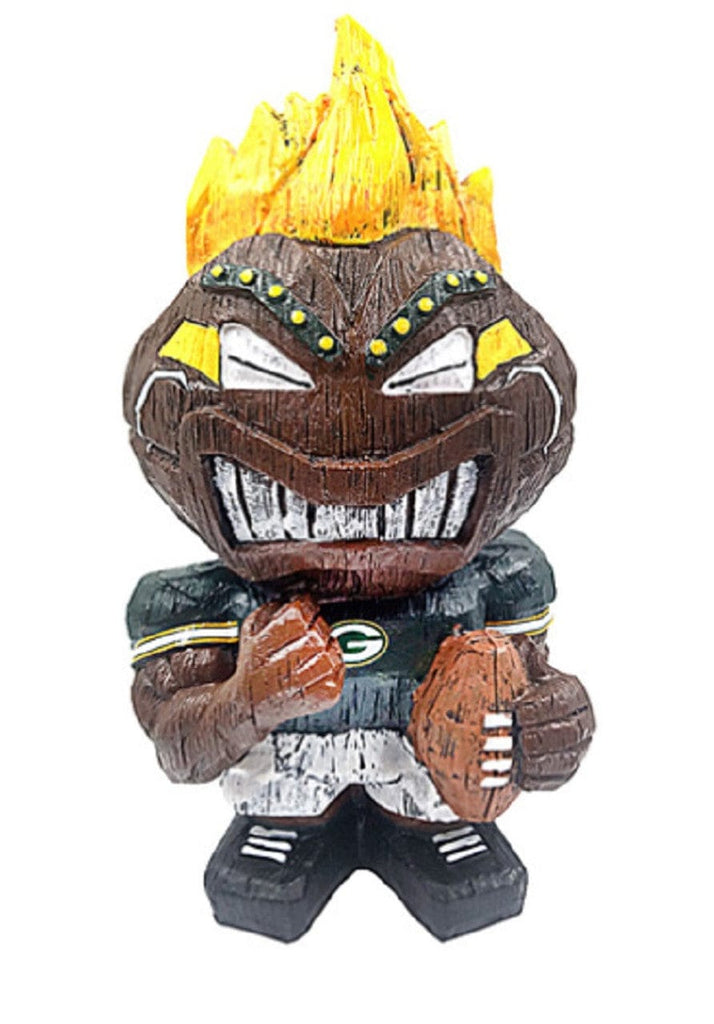 Figurine Misc. Green Bay Packers Tiki Character 8 Inch - Special Order 194185453550