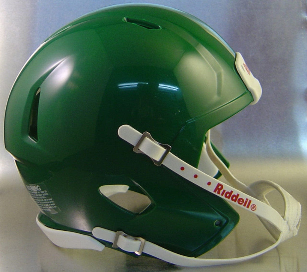 Helmets Blank Shells & Masks Helmet Riddell Blank Replica Mini Speed Style Kelly Green