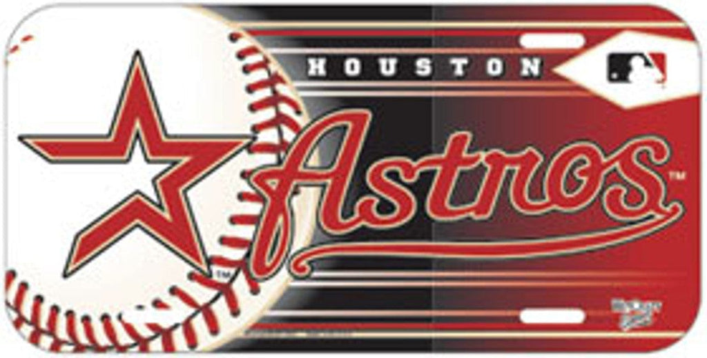 License Plate Plastic Houston Astros License Plate - Special Order 032085869258