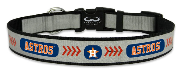 Houston Astros Round Baseball Dog ID Tag