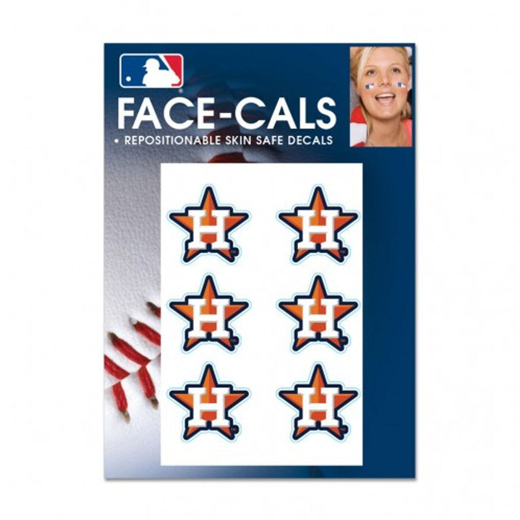 Face Cals Houston Astros Tattoo Face Cals Special Order 614934634257