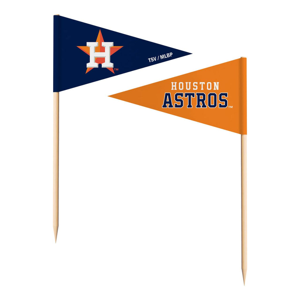 Toothpicks 36 Piece Houston Astros Toothpick Flags 771831385115